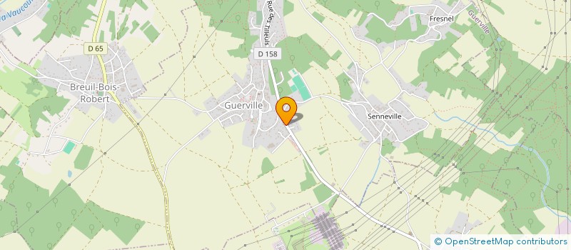 localisation de l'entreprise SCI LA CANADIENNE  GUERVILLE