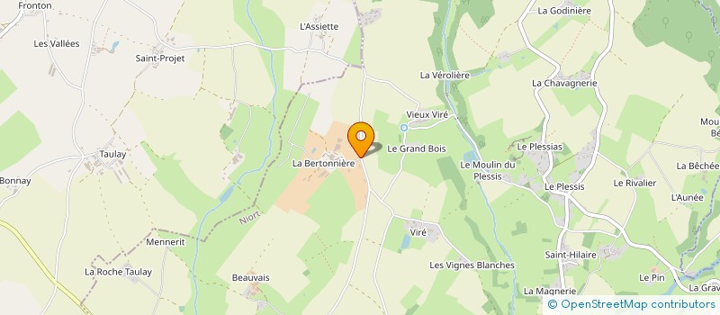 localisation de l'entreprise SCI LA CANNONIERE  AUGE