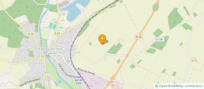 localisation de l'entreprise SCI LA CANOPEE à CLOYES-LES-TROIS-RIVIERES
