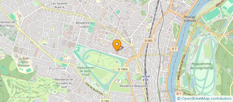 localisation de l'entreprise SCI 'LA CANTENOISE' à SAINT-CLOUD