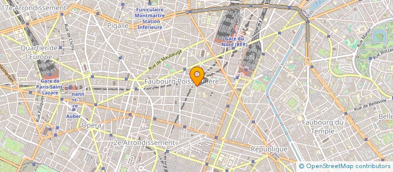 localisation de l'entreprise SCI LA CANTILIENNE  PARIS