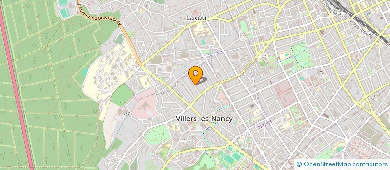 localisation de l'entreprise SCI LA CANTONALE  VILLERS-LES-NANCY