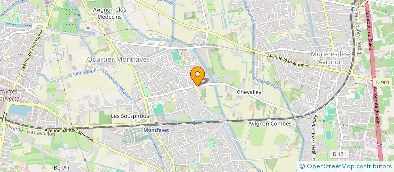 localisation de l'entreprise SCI LA CANTONNE à AVIGNON