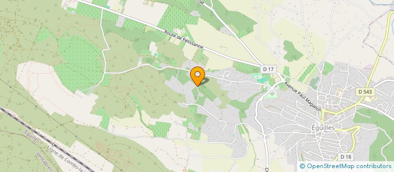 localisation de l'entreprise SCI LA CAPELETTE  EGUILLES