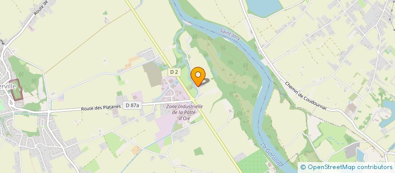 localisation de l'entreprise SCI LA CAPELETTE  MERVILLE