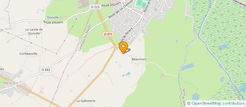 localisation de l'entreprise SCI LA CAPELLE à CARENTAN-LES-MARAIS