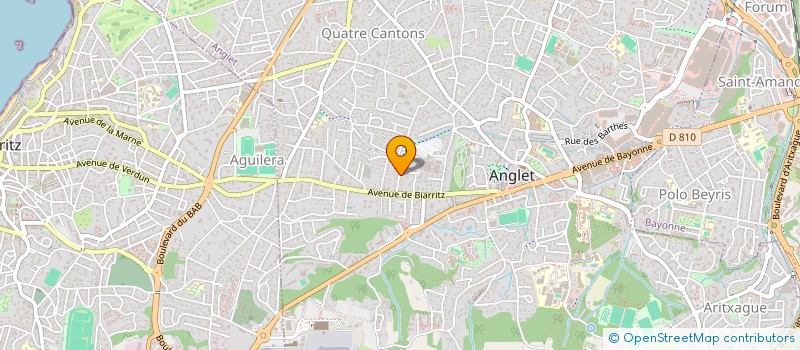 localisation de l'entreprise SCI LA CAPILLA  ANGLET