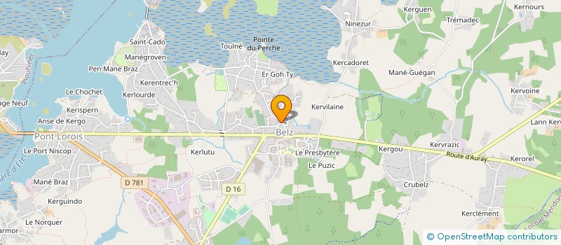 localisation de l'entreprise SCI LA CAPITAINERIE à BELZ