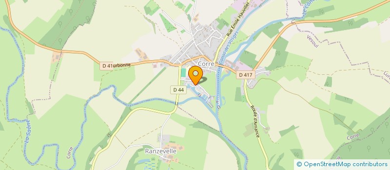 localisation de l'entreprise SCI LA CAPITAINERIE  CORRE