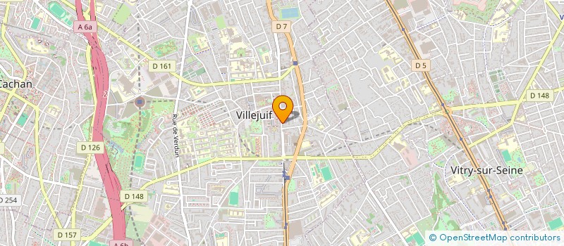 localisation de l'entreprise SCI LA CAPITAINERIE à VILLEJUIF