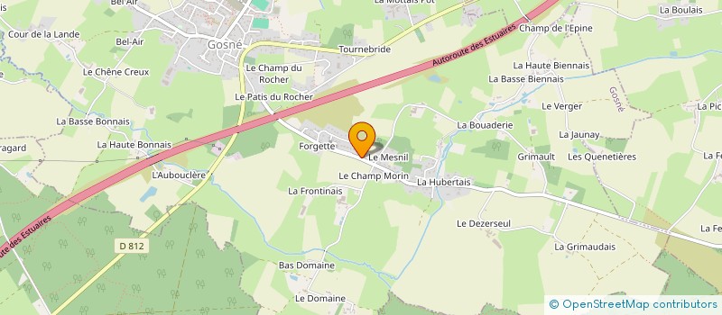 localisation de l'entreprise SCI LA CAPPADOCE  GOSNE