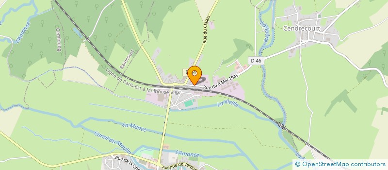 localisation de l'entreprise SCI LA CAPPADOCE  JUSSEY