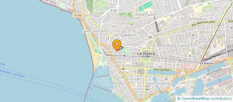 localisation de l'entreprise SCI LA CARAMBOLE à LE HAVRE