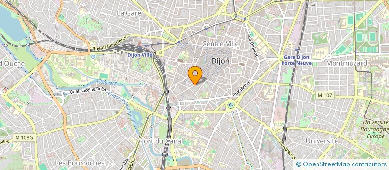localisation de l'entreprise SCI LA CARAVELLE à DIJON