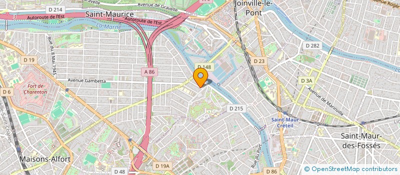 localisation de l'entreprise SCI LA CARAVELLE à MAISONS-ALFORT