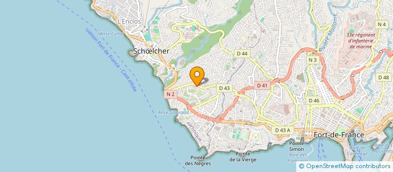 localisation de l'entreprise SCI LA CARAVELLE à SCHŒLCHER