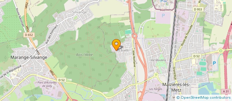 localisation de l'entreprise SCI LA CARAVELLE  MAIZIERES-LES-METZ