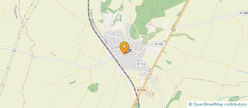 localisation de l'entreprise SCI LA CARDABELLE  GEMEAUX