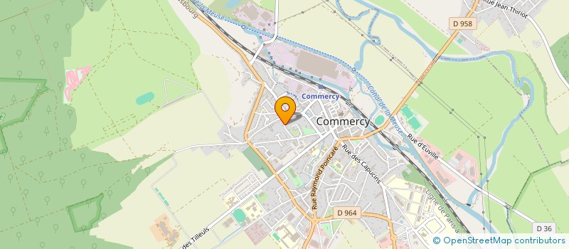 localisation de l'entreprise SCI LA CARDINALE à COMMERCY