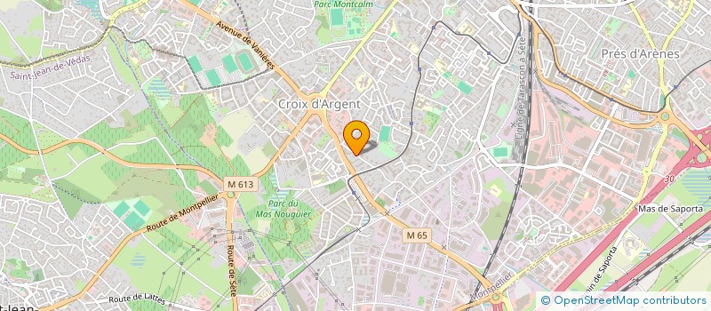 localisation de l'entreprise SCI LA CARDONILLE à MONTPELLIER