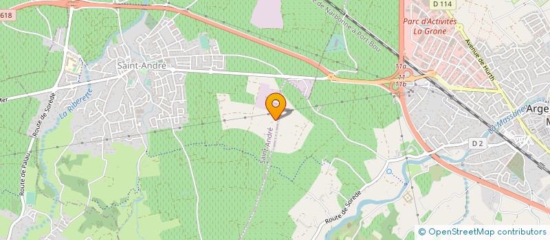 localisation de l'entreprise SCI LA CARERASSE  ARGELES-SUR-MER