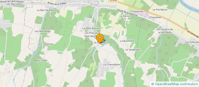 localisation de l'entreprise SCI LA CARIATIDE  ANGE