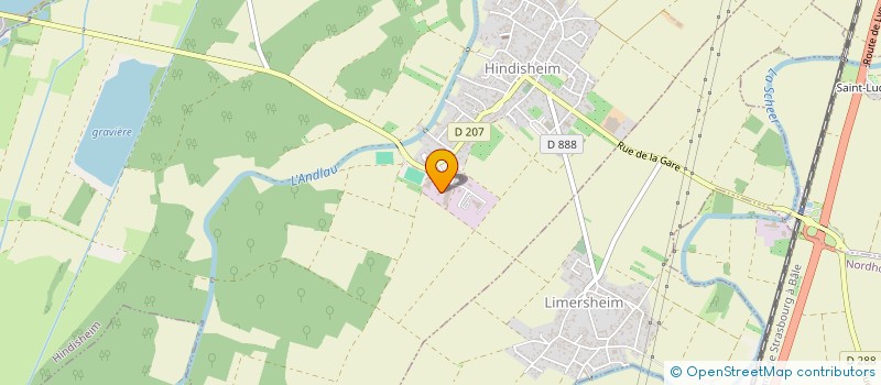 localisation de l'entreprise SCI LA CARPE HAUTE à ERSTEIN