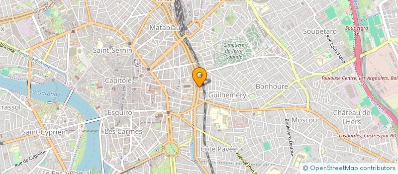 localisation de l'entreprise SCI LA CARRASSERIE à TOULOUSE