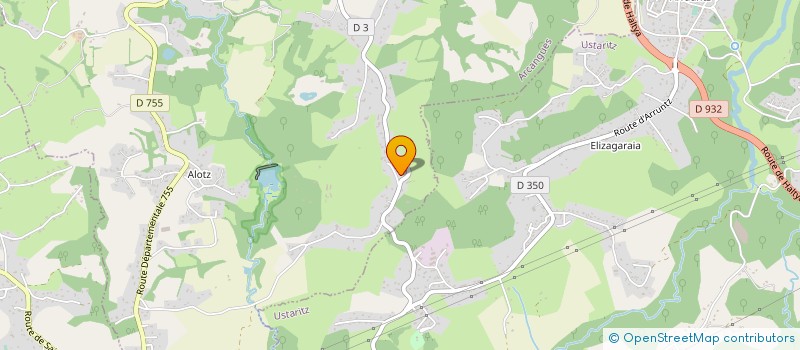 localisation de l'entreprise SCI LA CARRERE  ARCANGUES