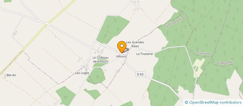 localisation de l'entreprise SCI LA CARRIERE à ARGY