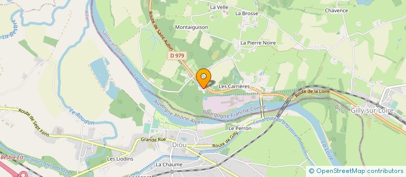localisation de l'entreprise SCI LA CARRIERE ROUGE  GILLY-SUR-LOIRE