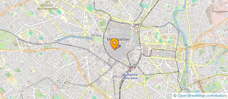 localisation de l'entreprise SCI LA CARYATIDE à MONTPELLIER