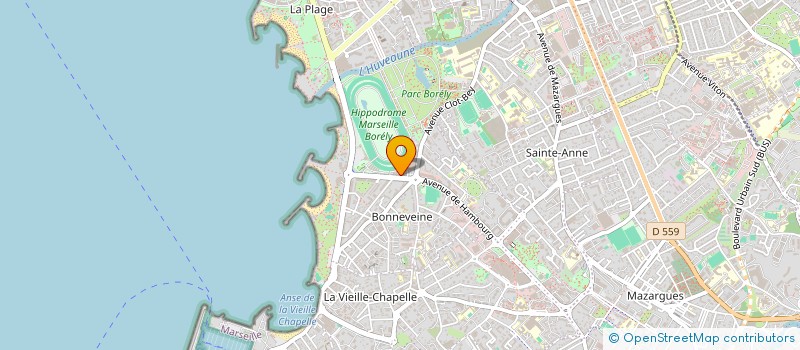 localisation de l'entreprise SCI LA CASA  MARSEILLE
