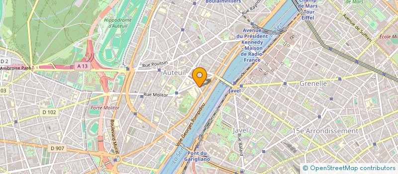 localisation de l'entreprise SCI LA CASA  PARIS