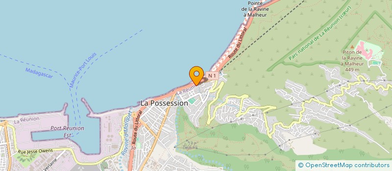 localisation de l'entreprise SCI LA CASE A MORGANN à LA POSSESSION