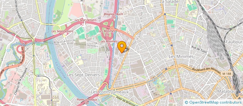 localisation de l'entreprise SCI LA CASE A NOUS à TOULOUSE
