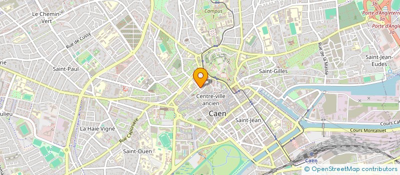 localisation de l'entreprise SCI LA CASINIERE à CAEN