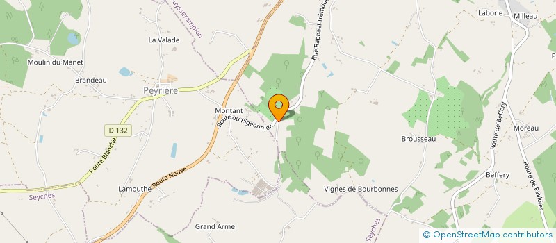 localisation de l'entreprise SCI LA CASTAGNERE  LA SAUVETAT DU DROPT