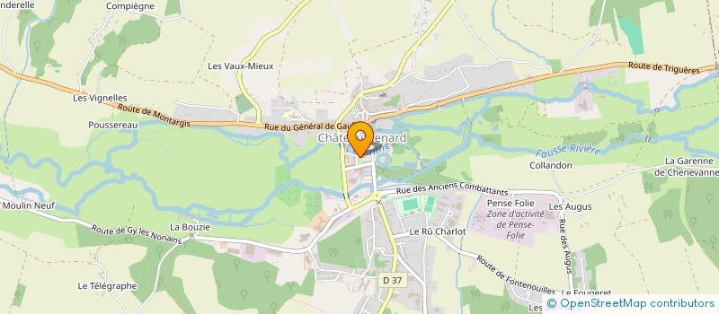 localisation de l'entreprise SCI LA CASTELVULPIENNE à CHATEAU-RENARD