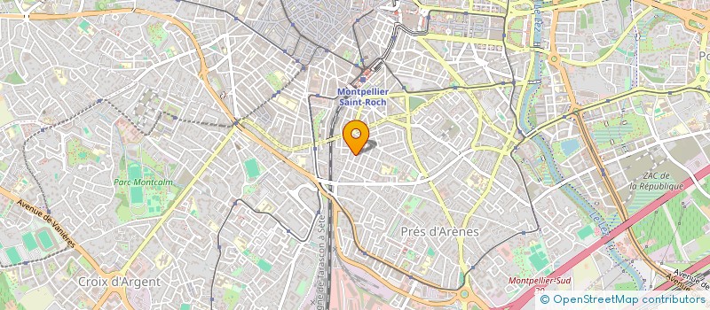localisation de l'entreprise SCI LA CATALANE à MONTPELLIER