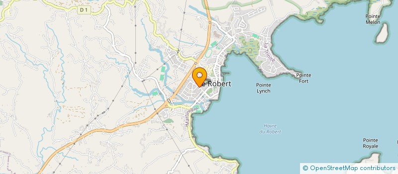 localisation de l'entreprise SCI LA CATALOGNE  LE ROBERT