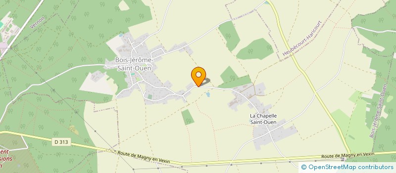 localisation de l'entreprise SCI LA CATIGNOLE  BOIS-JEROME-SAINT-OUEN