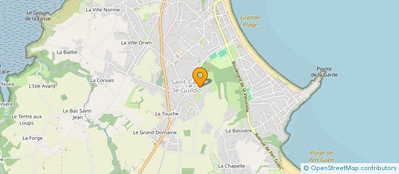 localisation de l'entreprise SCI LA CAVE  SAINT-CAST-LE-GUILDO