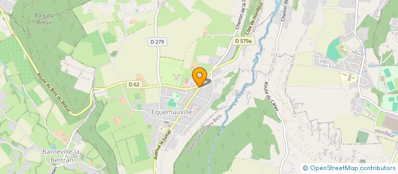 localisation de l'entreprise SCI LA CAVE à EQUEMAUVILLE