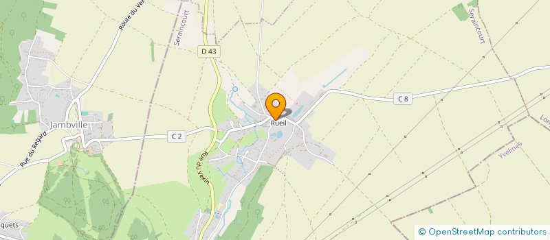 localisation de l'entreprise SCI LA CAVEE  SERAINCOURT