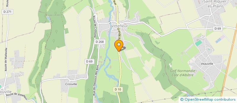 localisation de l'entreprise SCI LA CAVEE SAINT PIERRE  CLASVILLE