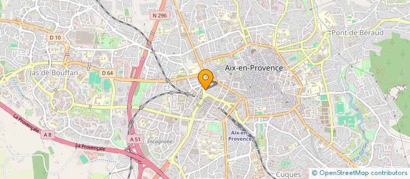 localisation de l'entreprise SCI LA CECILIANNE  AIX-EN-PROVENCE