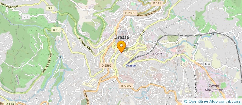 localisation de l'entreprise SCI LA CEDRAIE à GRASSE