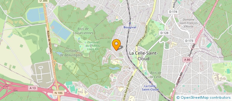 localisation de l'entreprise SCI LA CELLE  LA CELLE-SAINT-CLOUD