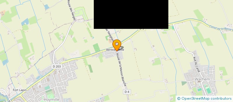 localisation de l'entreprise SCI LA CENSERIE  HOYMILLE